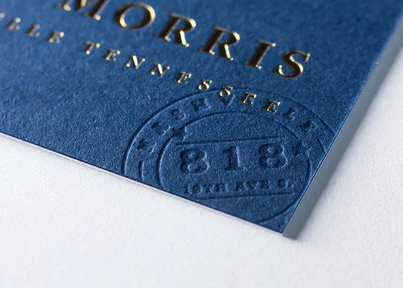 Blind Deboss Printing