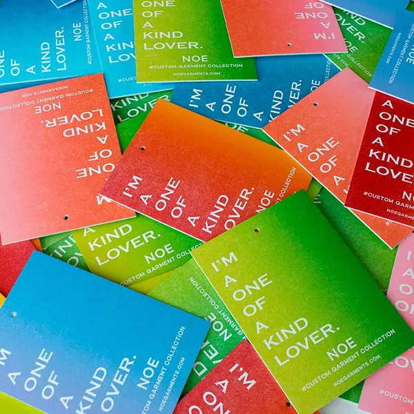 Letterpress poster detail